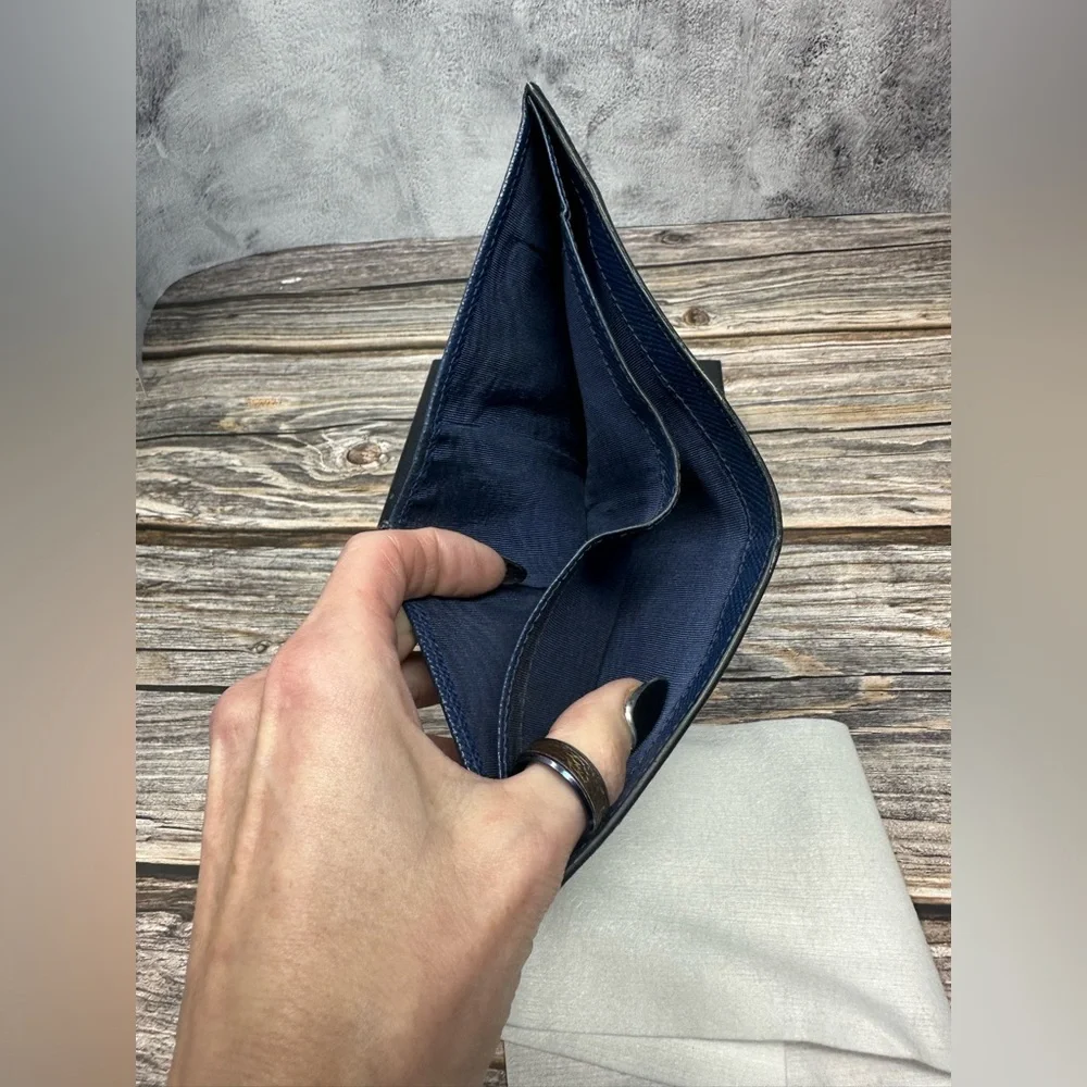Prada Saffiano Leather Wallet with Box GUC​